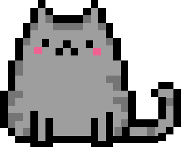 Cat pixel art